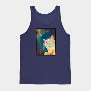 Cosmic Cat The First Tank Top